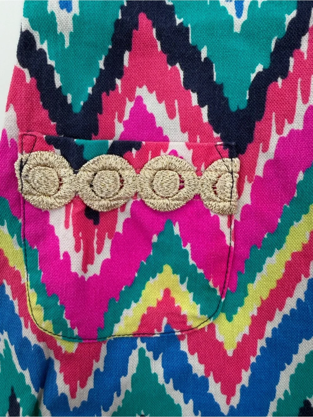 Lilly Pulitzer Chevron Shift Dress